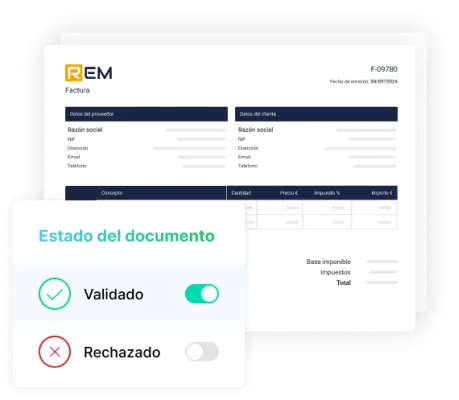 Validación de datos en documentos EDI