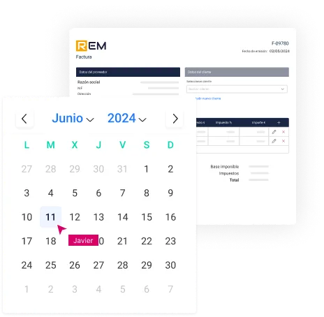 Gestión recurrente de documentos e impuestos en FinanEDI